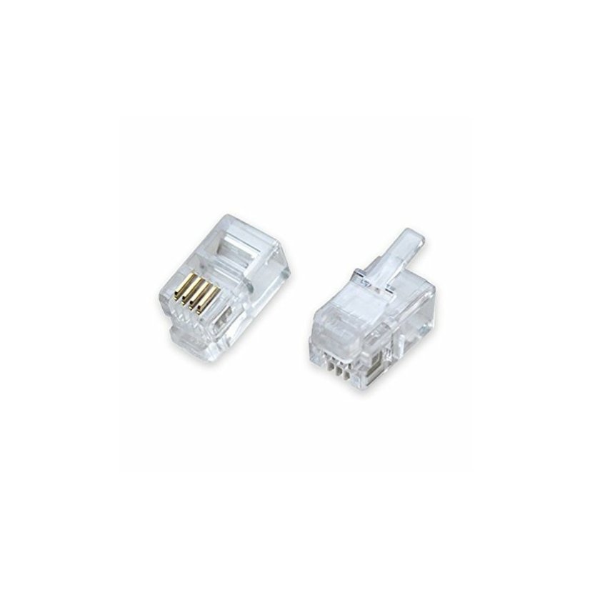 Konektor RJ10 - 4P4C, 1ks