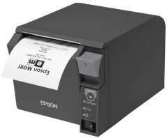 Epson TM-T70II Serial + Built-in USB, PS, EDG, EU, tmavá