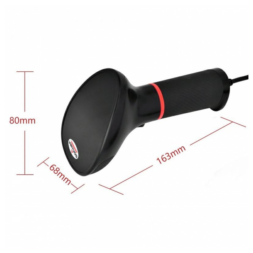 Scanner VIRTUOS HT-855A, USB, stojanček, čierny