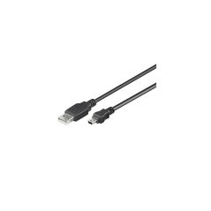 PremiumCord Kabel USB 2.0, A-B mini, 5pinů, 2m