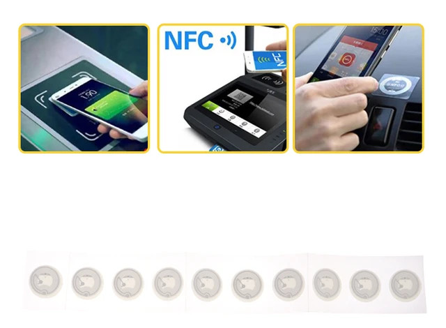 NFC Tag samolepiaci štítok NFC213 25mm (10ks)