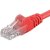 PremiumCord Patch kabel UTP RJ45-RJ45 Cat.5e 1 m, červený
