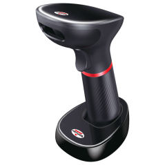 Scanner VIRTUOS HW-855A, bezdrôtový so základňou USB, čierny