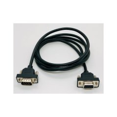 Kabel RS232, 1.5 m, mini konektor, černý, pro připojení tiskáren s rozhraním RS-232