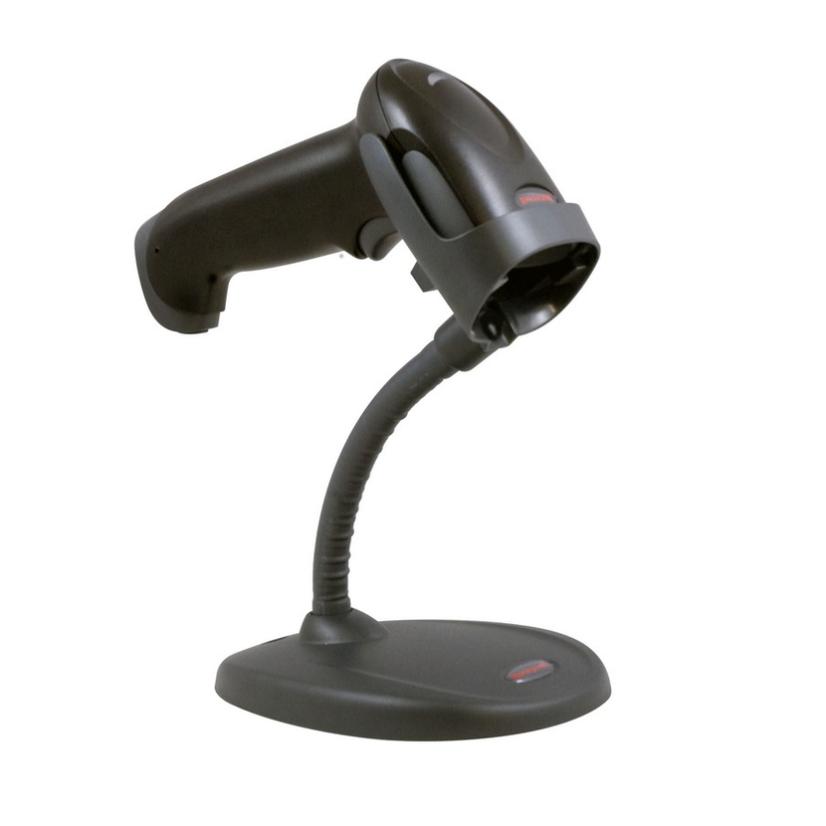 Scanner Honeywell Voyager 1250g, USB, černý, stojan