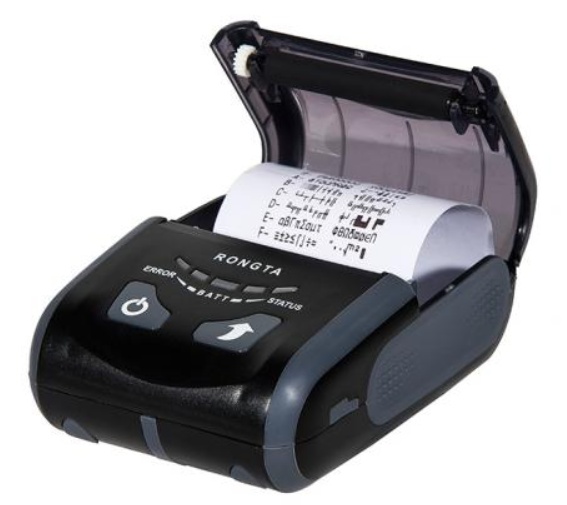 RONGTA RPP200, Bluetooth a USB, čierna / sivá, iOS, Android, Windows