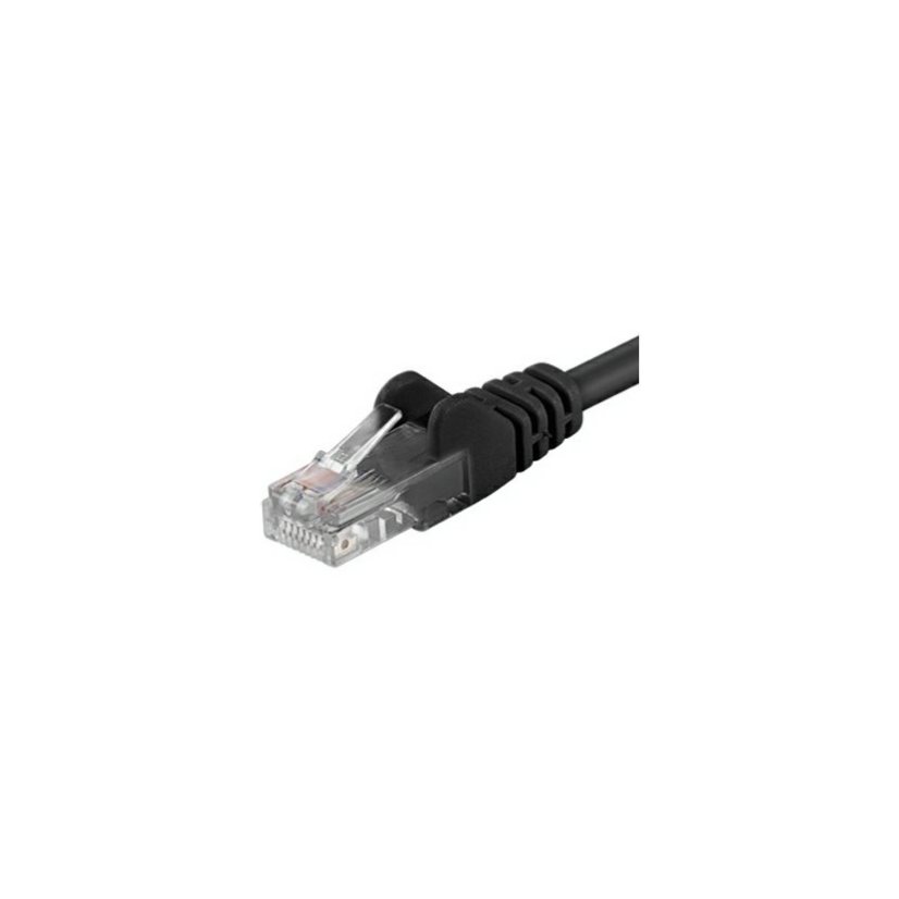 PremiumCord Patch kabel UTP RJ45-RJ45 level 5e 2m černý