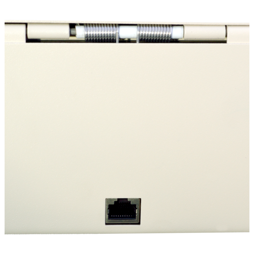 VIRTUOS flip-top FT-460C4 - s káblom, s uzamykacím krytom, biela