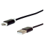 Kábel micro USB - USB 2.0, magnetický, nabíjací, 1,8 m