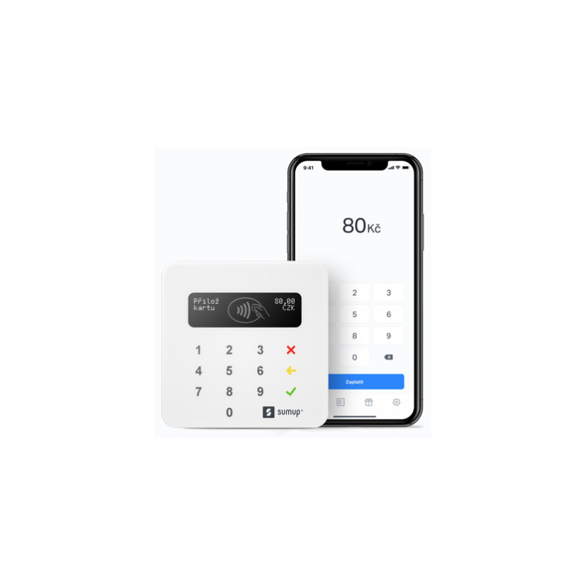 SumUp Air platební terminál (CZ/EU)