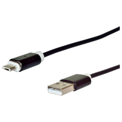Kabel micro USB  - USB 2.0, magnetický, nabíjecí, 1,8 m