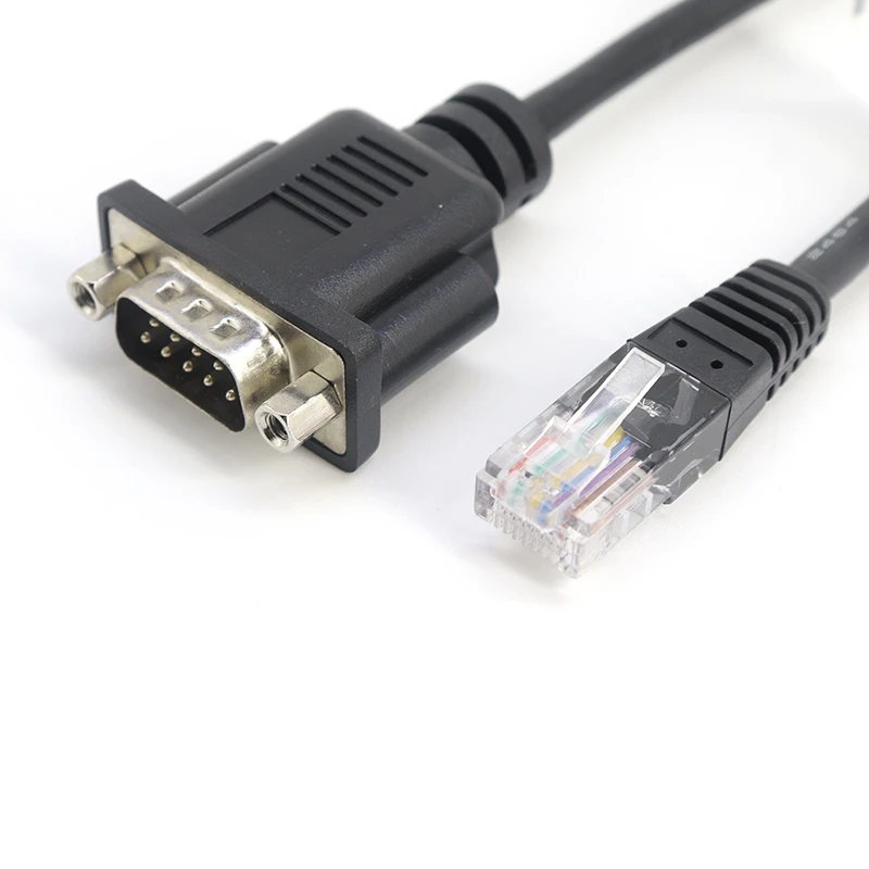 RS232 DB9 to RJ45 8P8C serial cable, 60cm