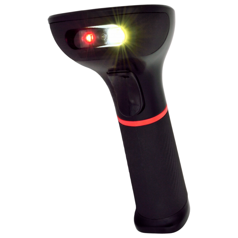 Scanner VIRTUOS HW-855A, bezdrôtový so základňou USB, čierny