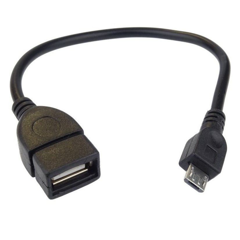 PremiumCord USB redukce USB A/female - Micro USB/male, OTG, 0,2 m