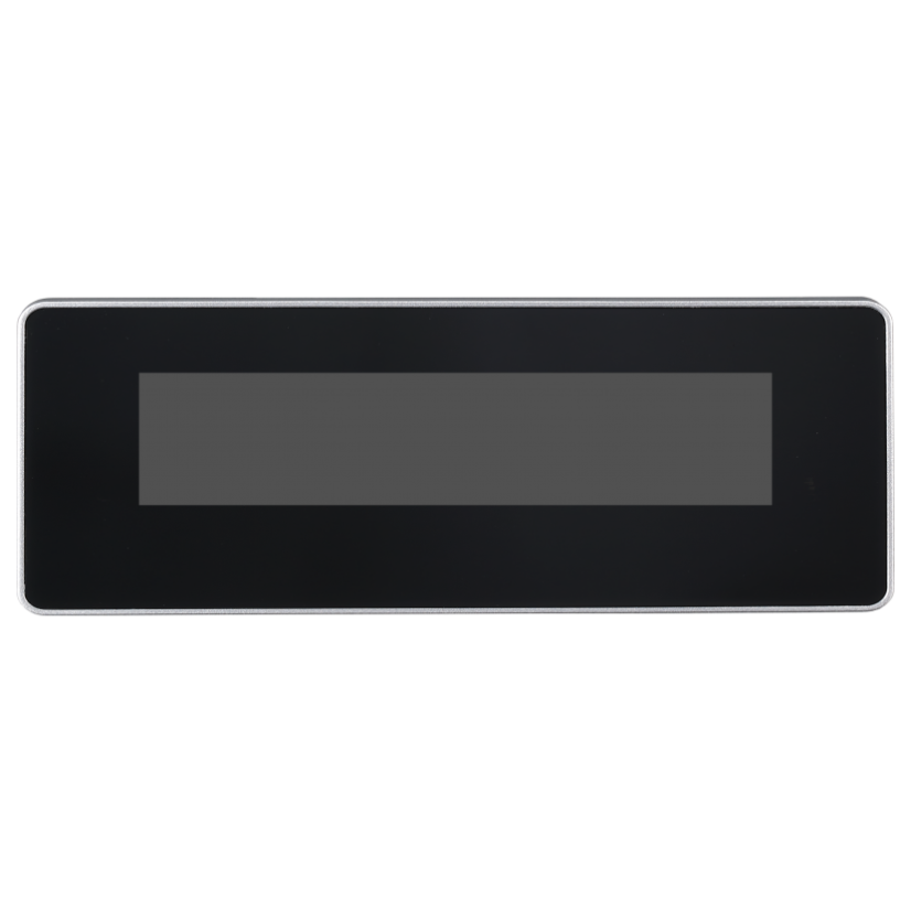 VIRTUOS zákaznický LCD displej LCM 20 x 2 pro AerPOS, černý