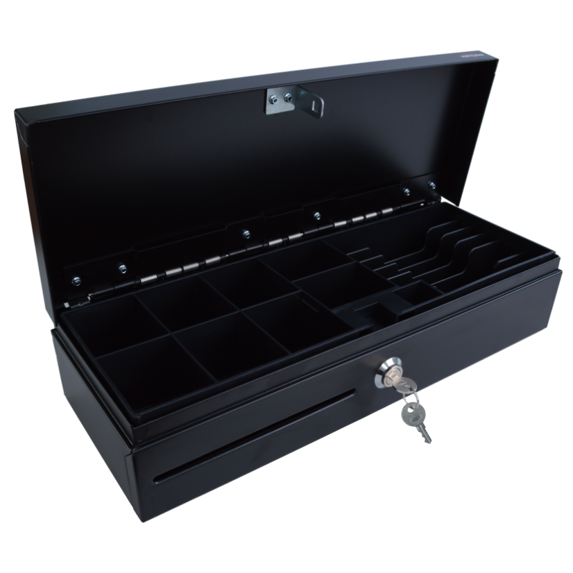 VIRTUOS flip-top FT-460C1 - s kabelem, bez zamykacího krytu, černá
