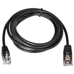 Kabel RJ12 9-12V pro pokladní zásuvku a tiskárnu/pokladnu, 1,1 m, černý