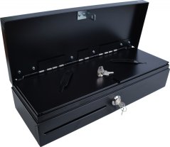 VIRTUOS flip-top FT-460C - s kabelem, se zamykacím krytem, černá