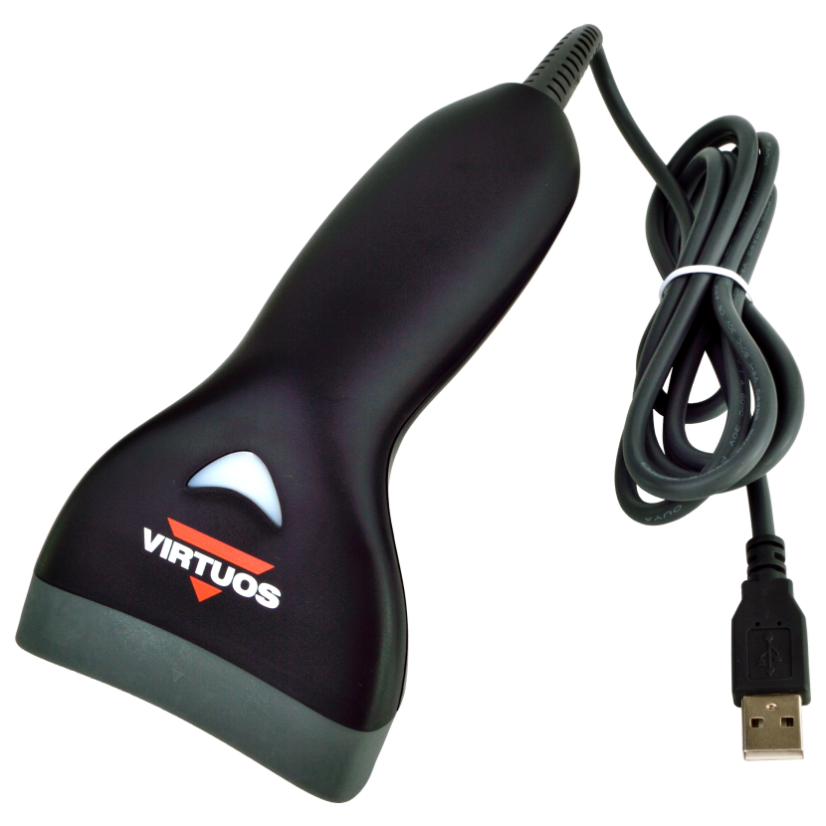 Scanner VIRTUOS HT-10, USB, čierny