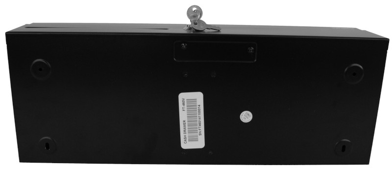 VIRTUOS flip-top FT-460C - s káblom, s uzamykacím krytom, čierna