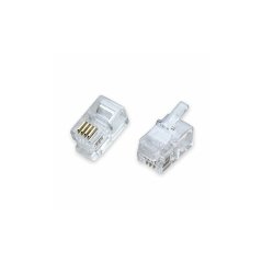 Konektor RJ10 - 4P4C, 1ks
