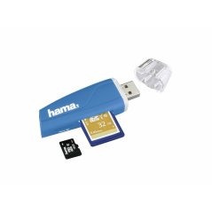 Hama SD/microSD čtečka karet, různé barevné provedení