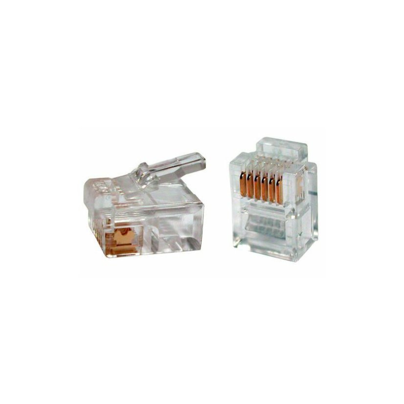 Konektor RJ12 6/6 pinů , 1ks