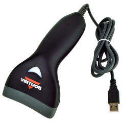 Scanner VIRTUOS HT-10, USB, černá