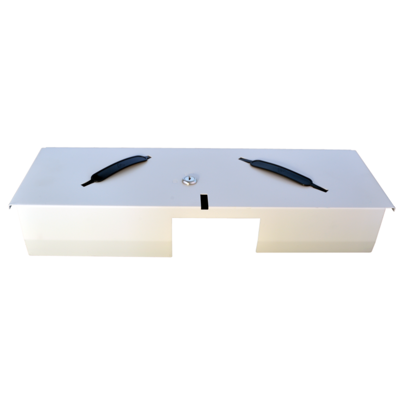 VIRTUOS flip-top FT-460C4 - s káblom, s uzamykacím krytom, biela
