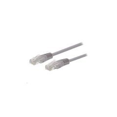 C-TECH kabel patchcord Cat5e, UTP, šedý, 5m