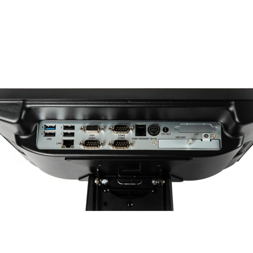 TYSSO POS-1000-B 15" CAP, Intel Cel. J1900 2.0 GHz, 4 GB RAM, 64 GB SSD s MS Windows 10 IoT